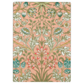 William Morris Hyacinth Flower Roos Art Klembord (Achterkant)