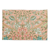 William Morris Hyacinth Flower Roos Art Kussensloop (Achterkant)