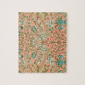 William Morris Hyacinth Flower Roos Art Legpuzzel (Verticaal)