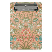 William Morris Hyacinth Flower Roos Art Mini Klembord (Voorkant)