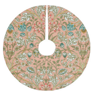 William Morris Hyacinth Patroon Stof Roze Kerstboom Rok