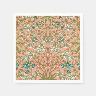 William Morris Hyacinth Patroon Stof Roze Servet