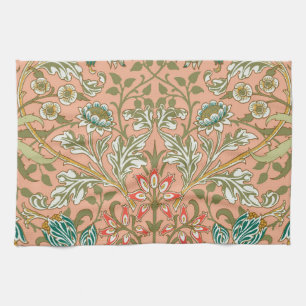 William Morris Hyacinth Patroon Stof Roze Theedoek