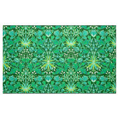 William Morris Hyacinth Print, Emerald Green Stof (Fat Quarter)