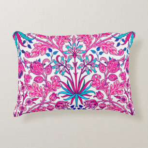 William Morris Hyacinth Print, Fuchsia Pink Accent Kussen