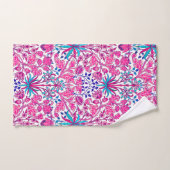 William Morris Hyacinth Print, Fuchsia Pink Bad Handdoek (Handdoek)