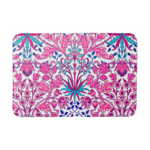 William Morris Hyacinth Print, Fuchsia Pink Badmat