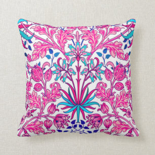 William Morris Hyacinth Print, Fuchsia Pink Kussen