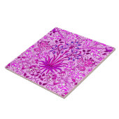 William Morris Hyacinth Print, Lavender en Violet Tegeltje (Zijkant)