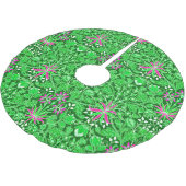 William Morris Hyacinth Print Limoen & Emerald Gre Kerstboom Rok (Gekanteld)