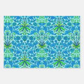 William Morris Hyacinths, Lavender, Beige, Aqua Inpakpapier Vel (Voorkant 3)