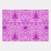 William Morris Hyacinths, Lavender, Beige, Aqua Inpakpapier Vel (Voorkant)