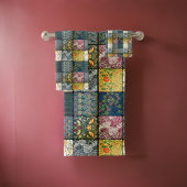 William * Morris II Art Nouveau Quilt Patch Bad Handdoek