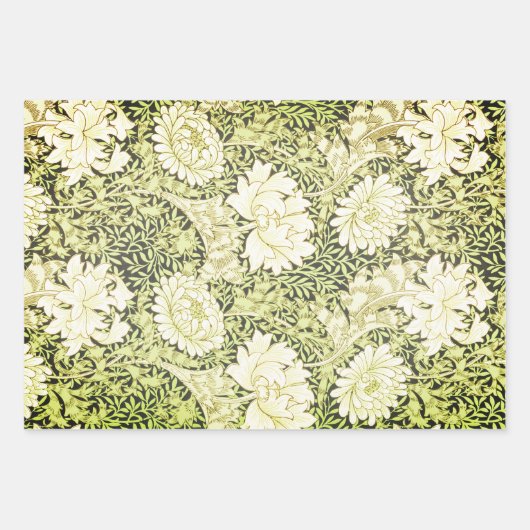 William Morris in BLUE WRAPPING PAPER FLAT SHEETS (Voorkant 3)