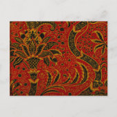 William Morris - India, patroon Briefkaart (Voorkant)