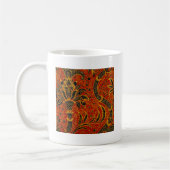 William Morris India Red Floral Koffiemok (Links)