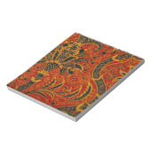 William Morris India Red Floral Notitieblok (Linkerzijde)