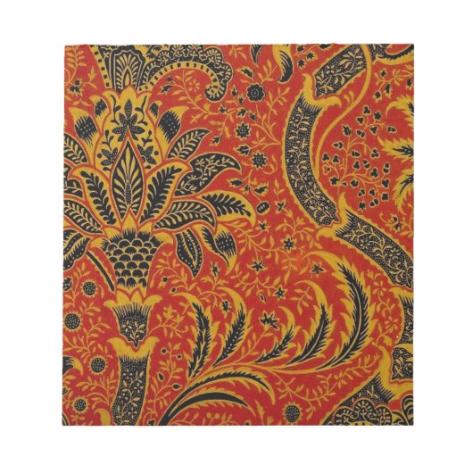 William Morris India Red Floral Notitieblok (Voorkant)
