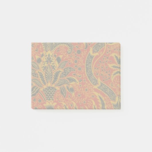 William Morris India Red Floral Post-it® Notes (Voorkant)