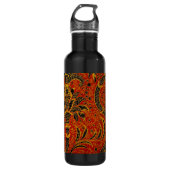 William Morris India Red Floral Waterfles (Voorkant)