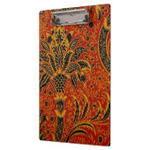 William Morris India Rood Bloem Motief Vintage Kla Klembord (Links)