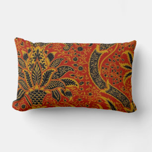 William Morris India Rood Bloem Motief Vintage Kla Kussen