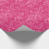William Morris Indian, Deep Fuchsia Pink Cadeaupapier (Hoek)