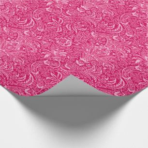 William Morris Indian, Deep Fuchsia Pink Cadeaupapier