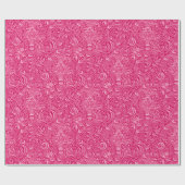 William Morris Indian, Deep Fuchsia Pink Cadeaupapier (Vlak)