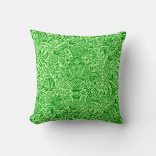 William Morris Indian, Limoen en Kiwi Green Kussen