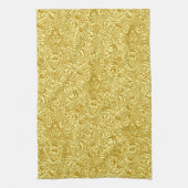 William Morris Indian, Mustard Gold Theedoek (Verticaal)