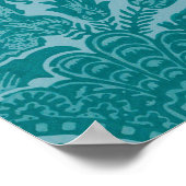 William Morris Indian-patroon Poster (Hoek)