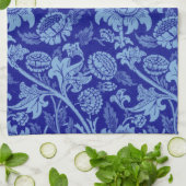 William Morris - Indigo Blue Wey Fabric Kitchen na Theedoek (Gevouwen)