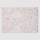 William Morris Ink Tulpen Retro Floral Tissuepapier (Voorkant)