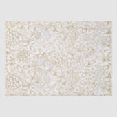 William Morris Ink Tulpen Retro Floral Tissuepapier (Voorkant)