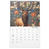 William Morris Inspired Animal Floral 2025 Vol.2 Kalender (Mar 2026)