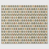 William Morris Inspired Botanical Easter Egg  Cadeaupapier (Vlak)