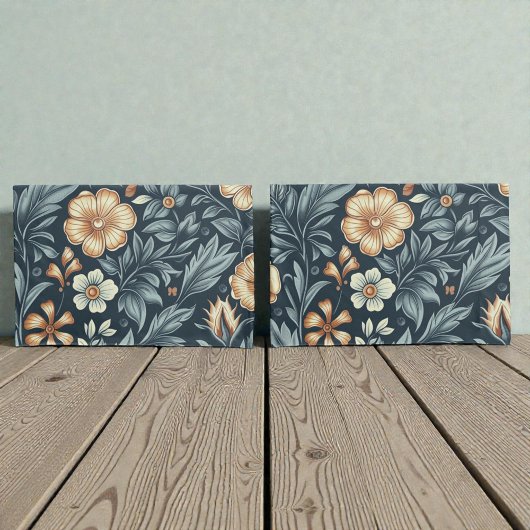 William Morris Inspired Botanical Style Pattern Kussensloop