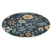 William Morris Inspired Botanical Style Pattern Snijplank (Hoek)