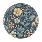 William Morris Inspired Botanical Style Pattern Snijplank (Voorkant)