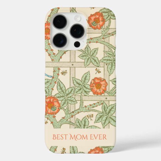 William Morris-Inspired Case-Mate iPhone Case (Achterkant)