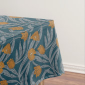 William Morris Inspired Dark Floral Pattern Tafelkleed (Voorbeeld)