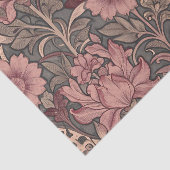 William Morris Inspired Floral Pattern Tissuepapier (Detail)
