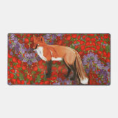 William Morris Inspired Fox Desk Mat (Voorkant)
