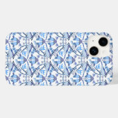 William Morris inspireerde Bluejay Botanical Case-Mate iPhone Case (Achterkant (horizontaal))