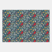 William Morris inspireerde kardinalen, wijnstokken Inpakpapier Vel (Voorkant 2)