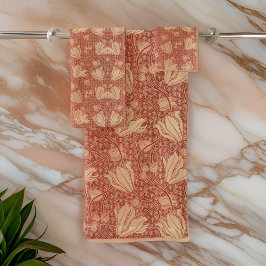 William * Morris inspireerde Lily Floral Bad Handdoek