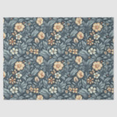 William Morris inspireerde pastel perzik ivoren bl Tissuepapier (Voorkant)