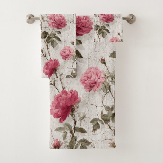 William Morris inspireerend patroon Bad Handdoek (Insitu)