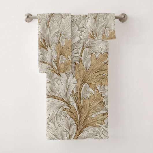 William Morris inspireerend patroon Bad Handdoek (Insitu)